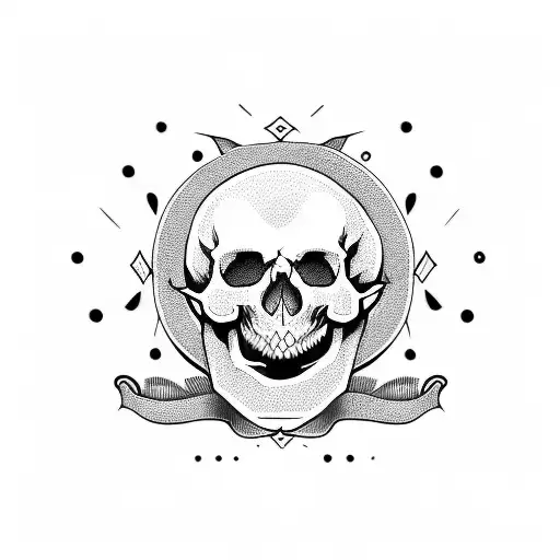 Ouroboros Skull