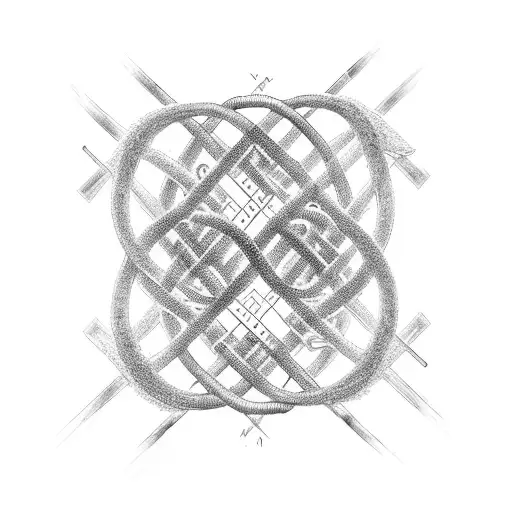 Dna Helix With The Word Yhwh Written Below The Helix