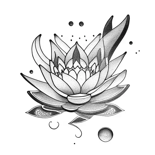 Combine The Elegance Of An Orca With The Beauty Of A Lotus Flower