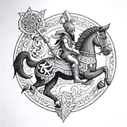 Assyrian King Hunting