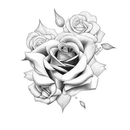 Audrey Name With Rose