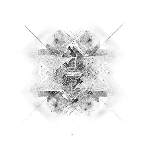 Abstract Back Music Programming