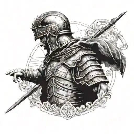 A Praetorian Roman Soldier