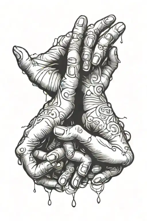 Hands Reaching Out Friend