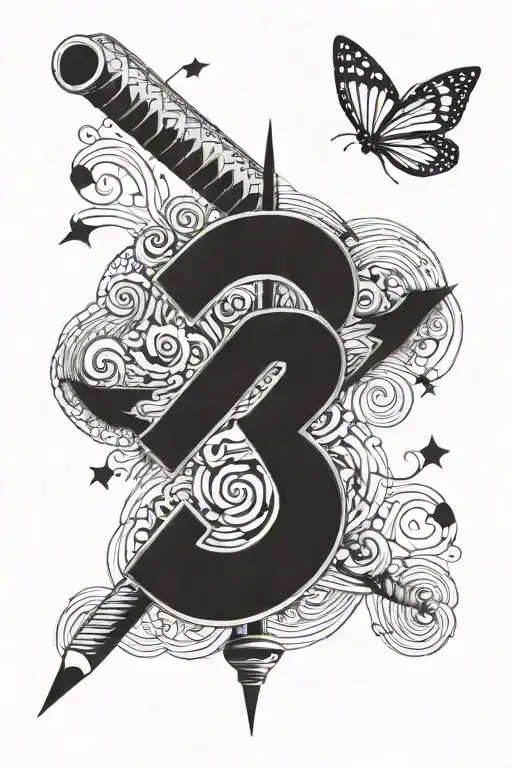 2 Dotted Lines One Longer Than The Other With Money At The End Of One