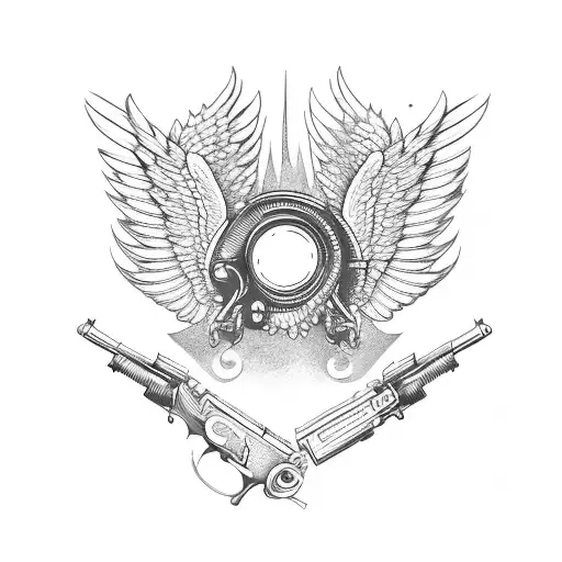 Gun With Wings