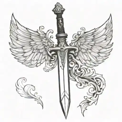 Sword With Wings
