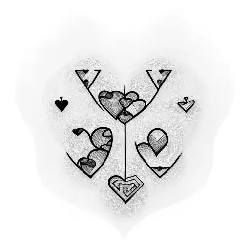 Fragapani And Love Hearts