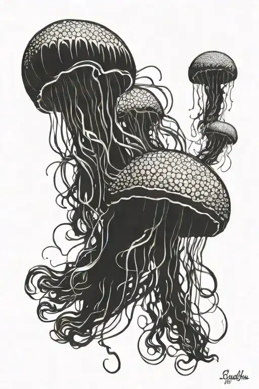 Jellyfish With Words Its Beautiful Even If It Stings