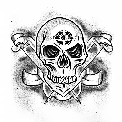 Skull With Crossbones