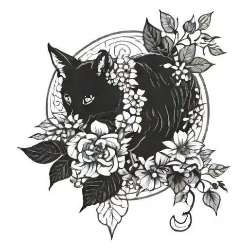 Incorporate Elements Of Nature And Animals That Represent Prisha's Name In A Creative Way