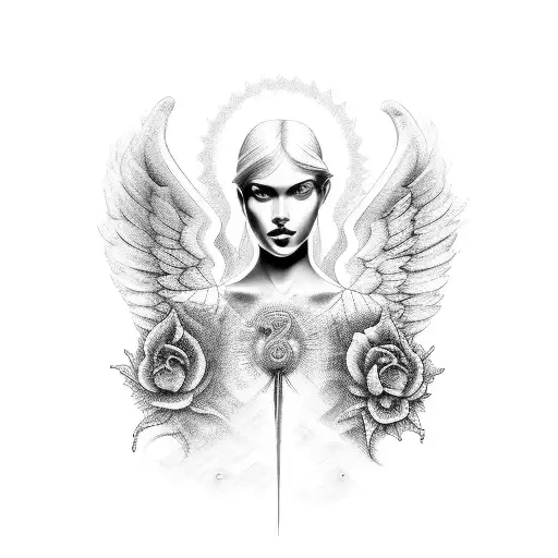 Angel With Six Winds