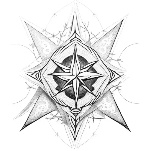 Irregular Star With Thorns