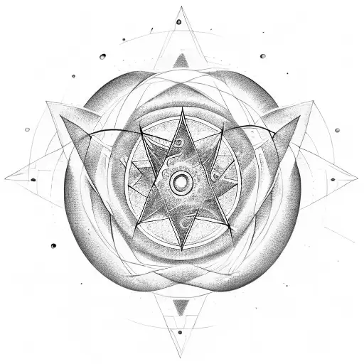 A Binary Code Representation Of A Music Pentagram With Waves Crashing Around It