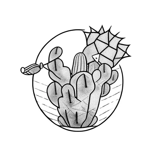 A Cactus Shaped Like A Guitar