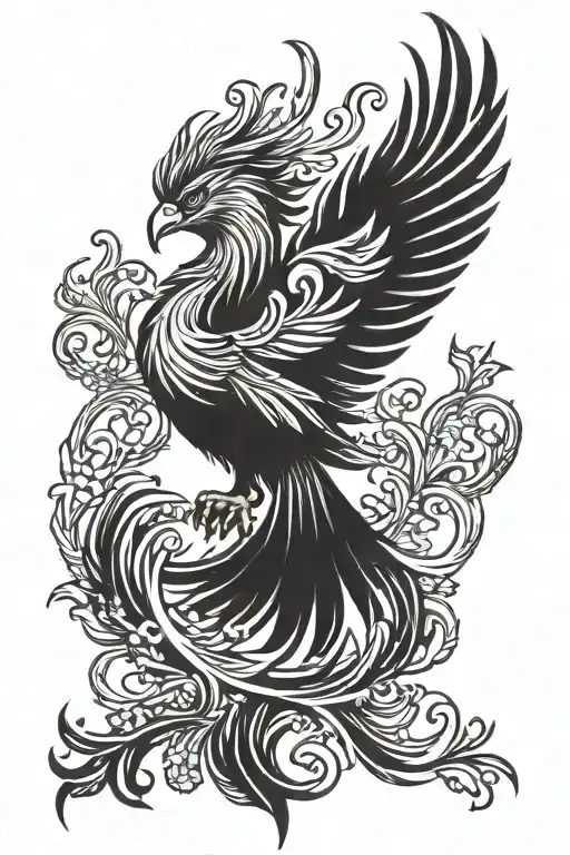 Phoenix Rising Phoenix Bird