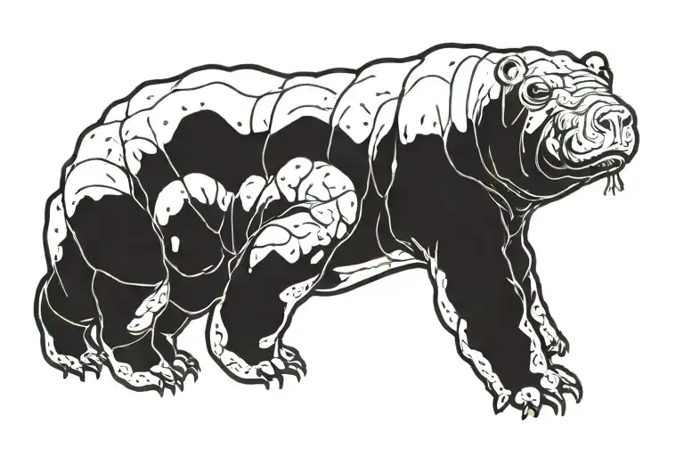 Tardigrade Waterbear In Space