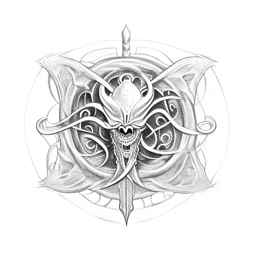 Lovecraftian Style Eldritch Horror Sword