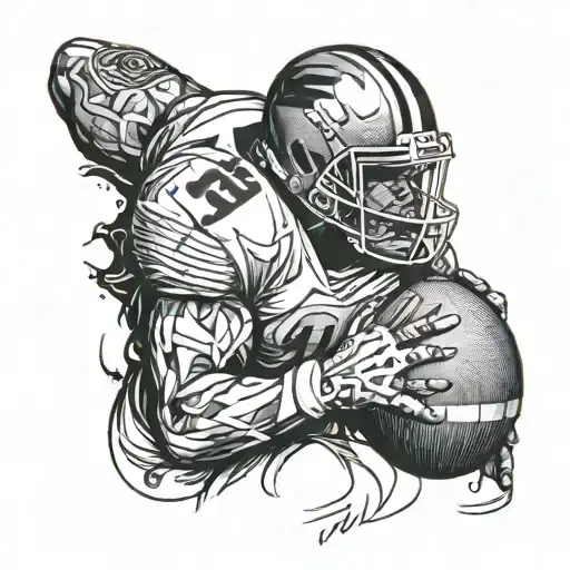 Ball Football Player