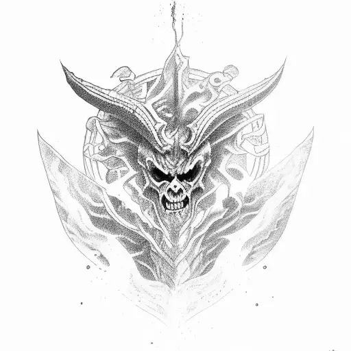 Demon Breaking Out Of Cage