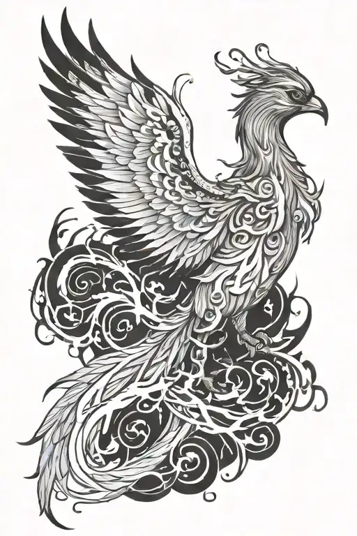 Phoenix Emerging Representing Imagination