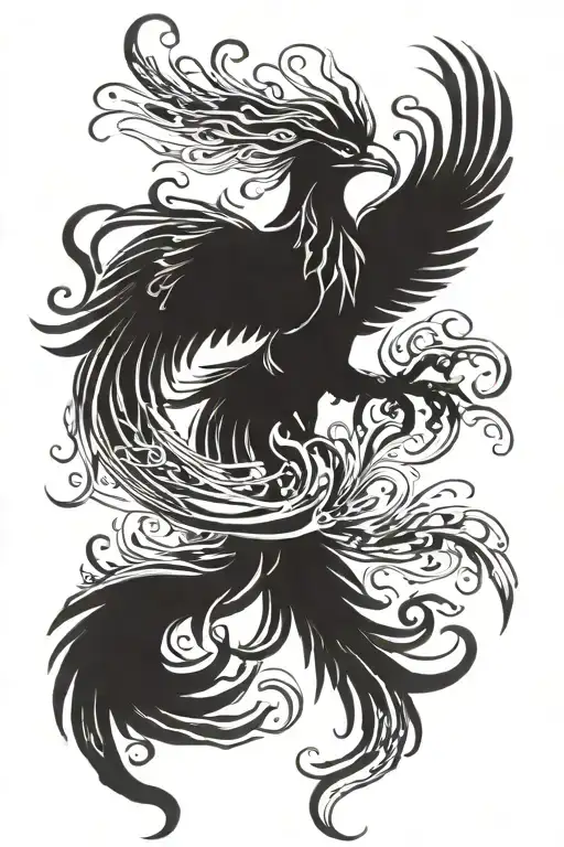 Phoenix Emerging Representing Imagination