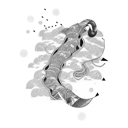 A Drift Track Winding Through A Japanese Car