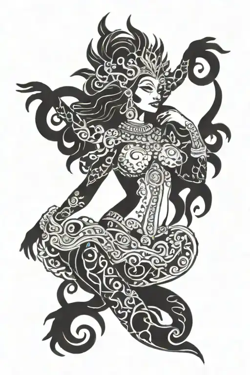 Melanesian Ocean Goddess