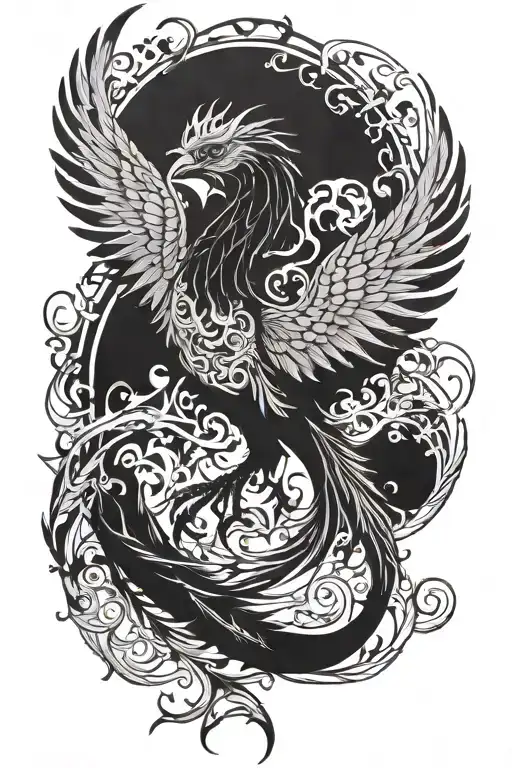 Phoenix Emerging Representing Imagination