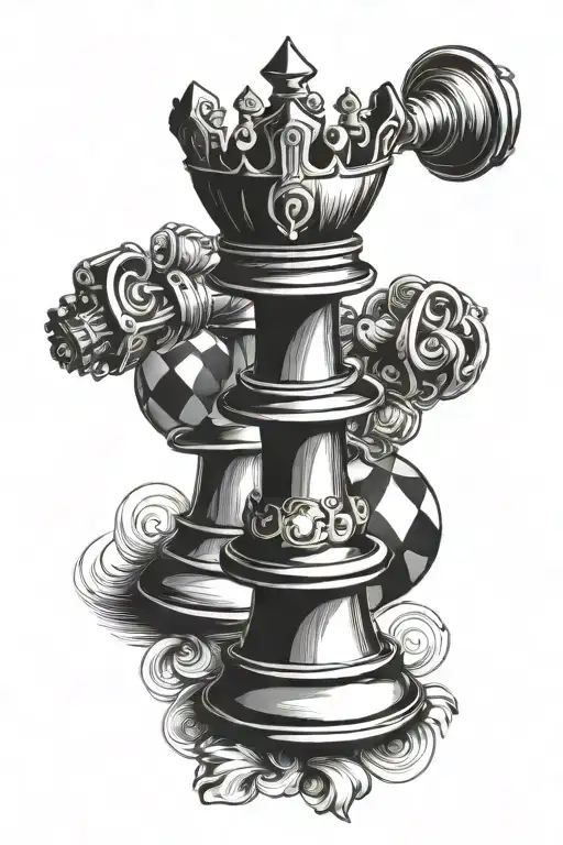 King Chess Piece