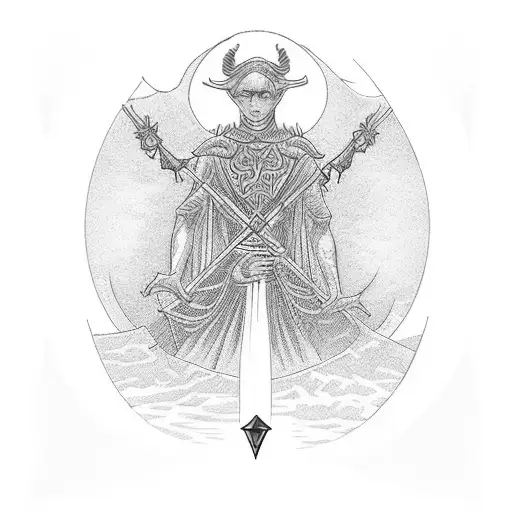 Temperance Tarot Card