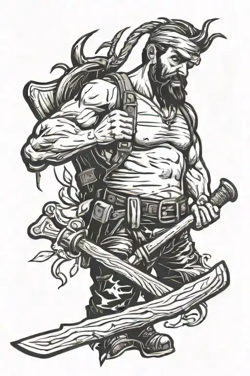 Alpha Adhd Lumber Jack Chopping