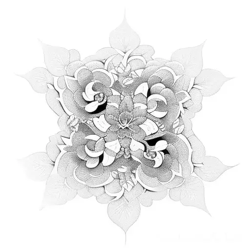 A Katana Wrapped In Intricate Flower Vines