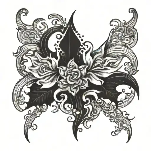 Gothic Inspired Tattoo Design