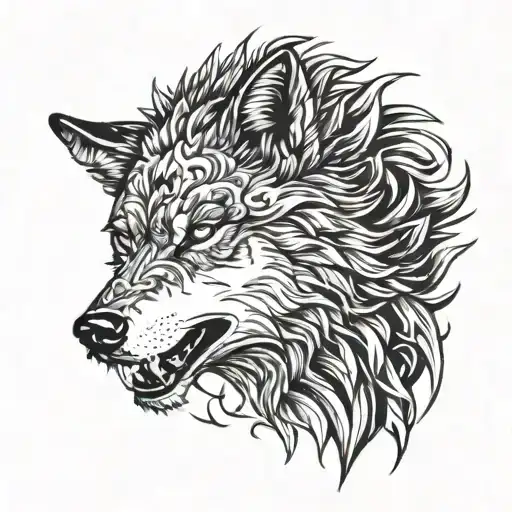 Snarling Wolf