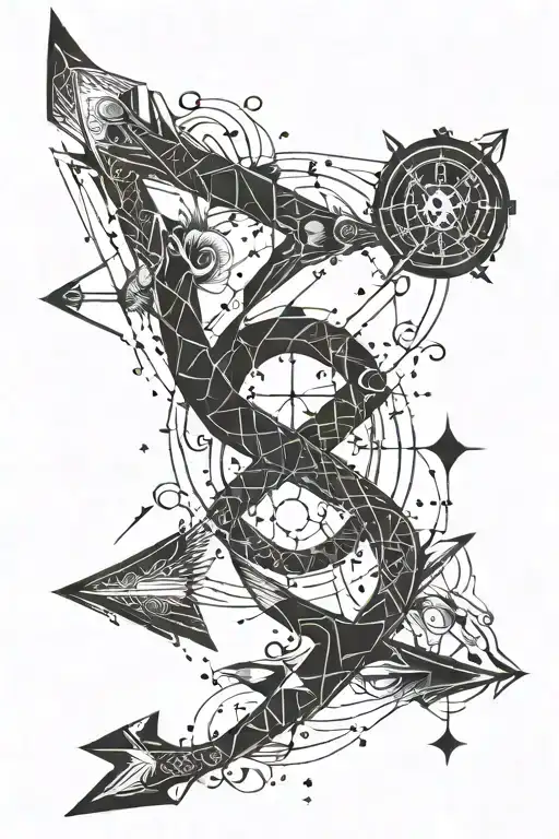 Pisces Arrow Constellation