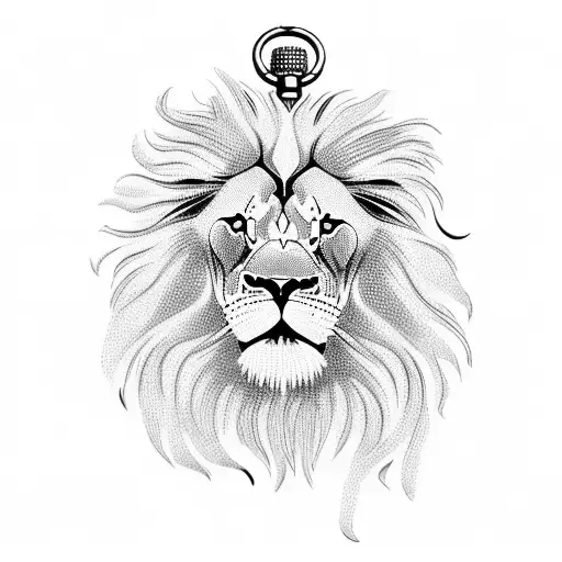 Pocket Watch Lion