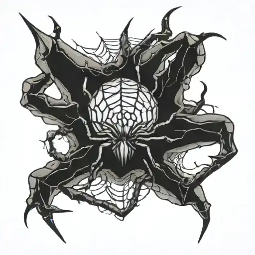 Jack Skellingtin As A Spider