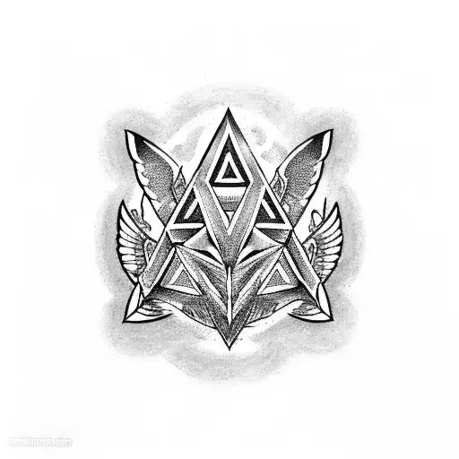 Wolf Wing Valknut