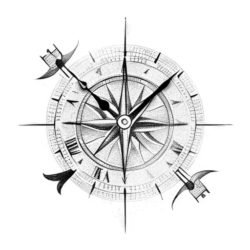 Clock And Compass
