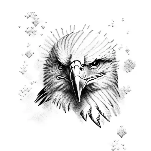 A Majestic Eagle Soaring Through The Sky