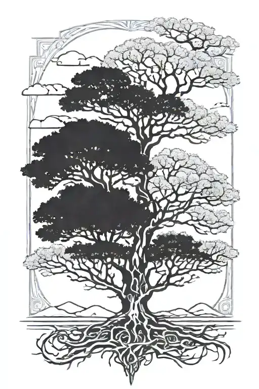 As Above So Below Tree