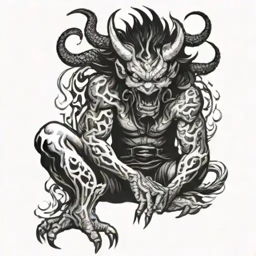 Japan Fire Demon-programmer Using Dark Magic