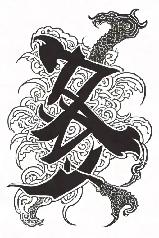 Japanese Characters Strong Luck Love In Japanese