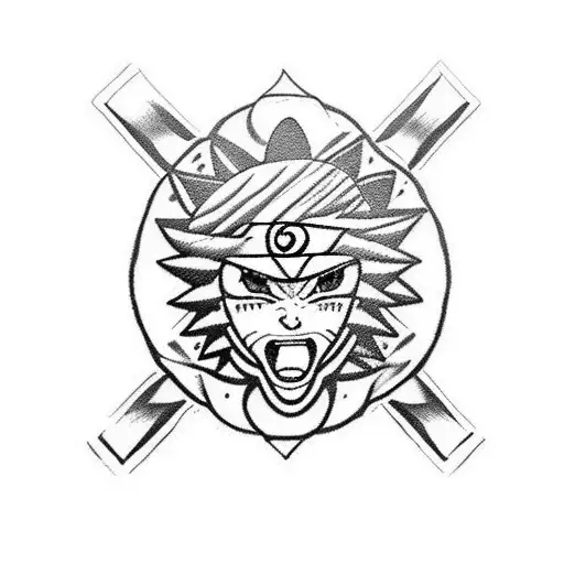 Sasukes Cursed Seal Mark From Naruto