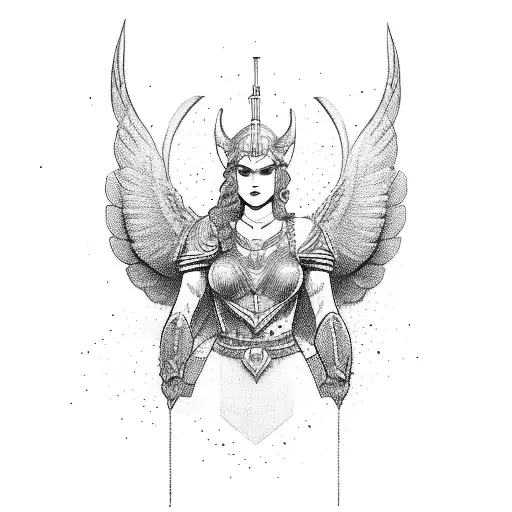 The Profiro Of A Valkyrie