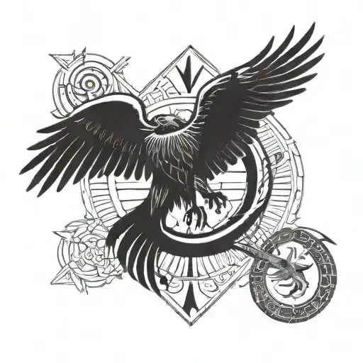 Combining Albanian Symbols With Egyptian Hieroglyphics