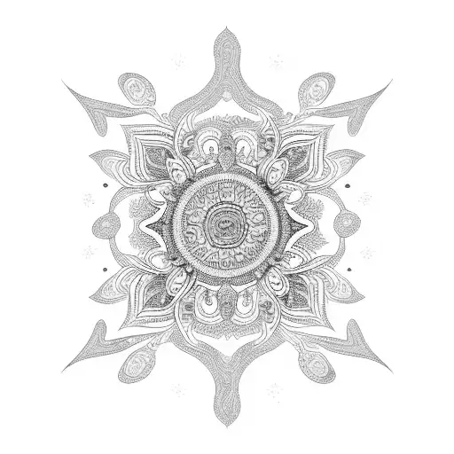 Indian Paisley Design