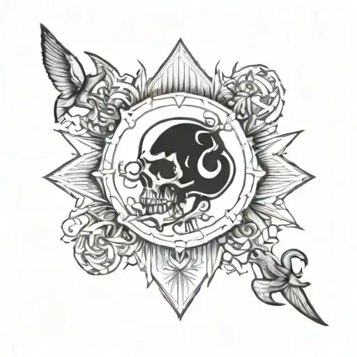 Marine Symbols Incorporated Representing The Client's Love