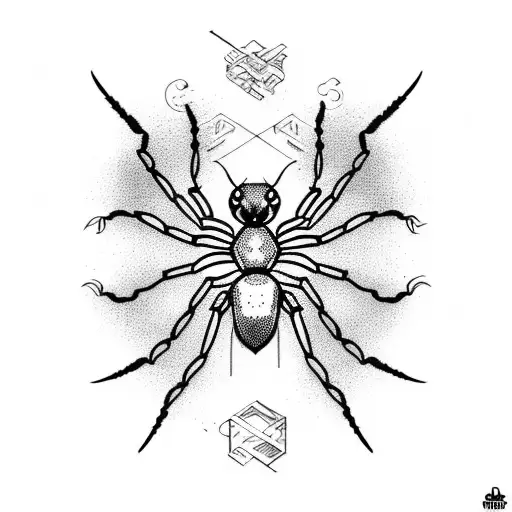 Skinny Long Legged Spider